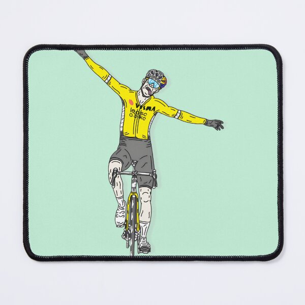 Item preview, Cyclocross Champion Celebrates Victory | Limited Edition designed and sold by ThomasTarpennin.