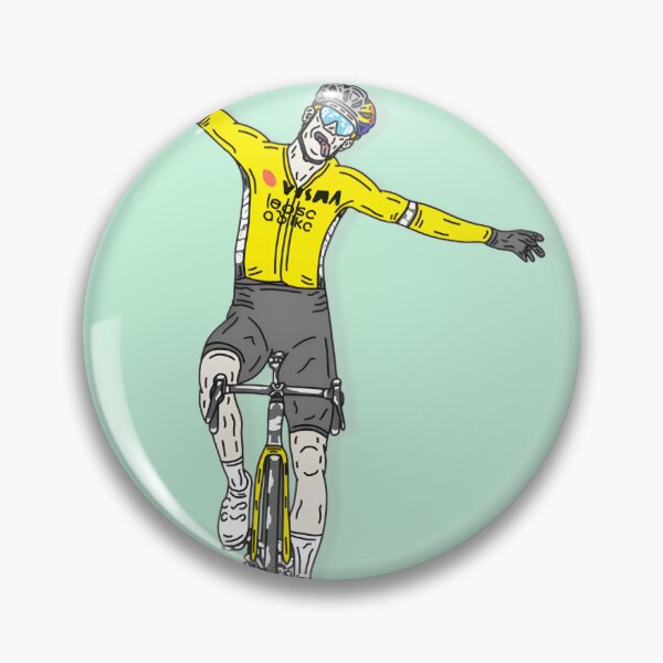 Item preview, Cyclocross Champion Celebrates Victory | Limited Edition designed and sold by ThomasTarpennin.