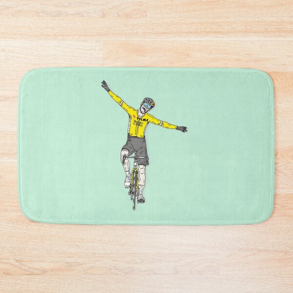 Item preview, Cyclocross Champion Celebrates Victory | Limited Edition designed and sold by ThomasTarpennin.