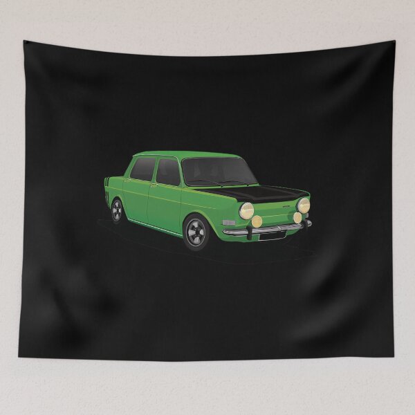 Item preview,  Simca 1000 Rallye Green designed and sold by MCXShop.