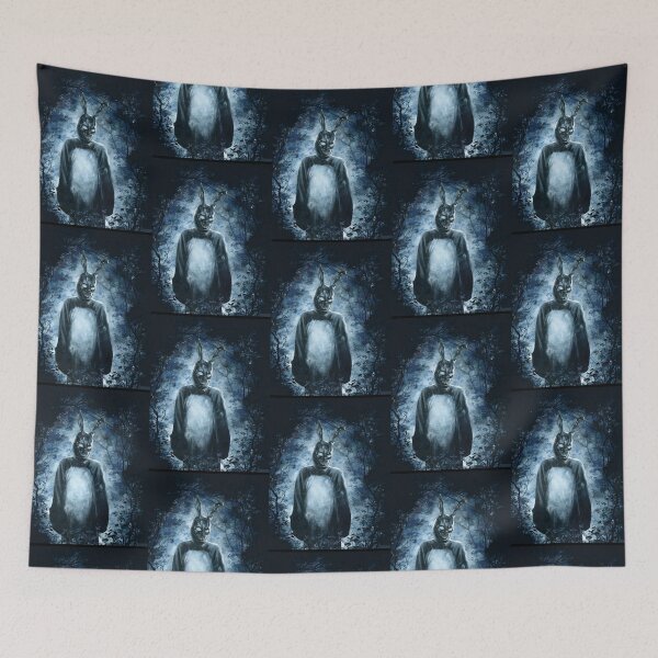 Item preview, Frank the Bunny in the Forest – Donnie Darko Surreal Horror Art Graphic  designed and sold by crookedar.