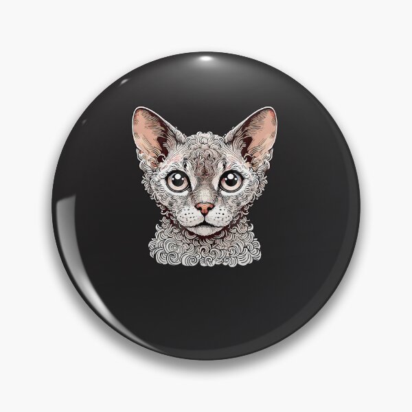 Item preview, Cat-Face---Devon-Rex designed and sold by carleoiabl.