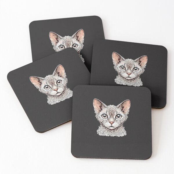 Item preview, Cat-Face---Devon-Rex designed and sold by carleoiabl.