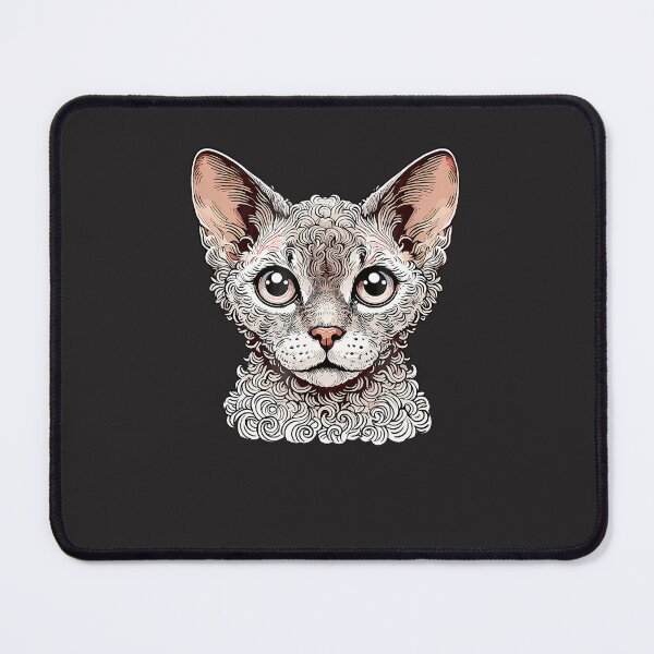 Item preview, Cat-Face---Devon-Rex designed and sold by carleoiabl.
