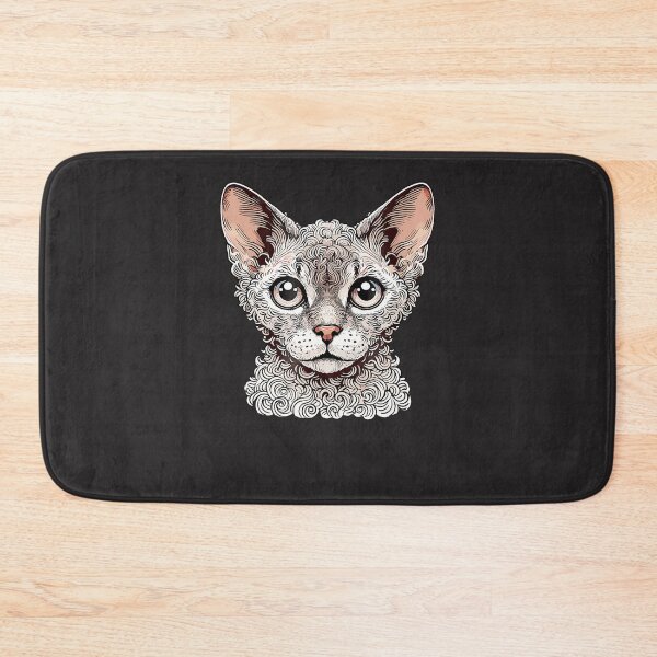 Item preview, Cat-Face---Devon-Rex designed and sold by carleoiabl.