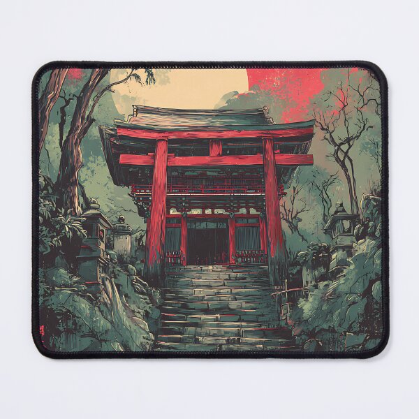 Item preview, Sacred Shinto Shrine Art designed and sold by bapupa.
