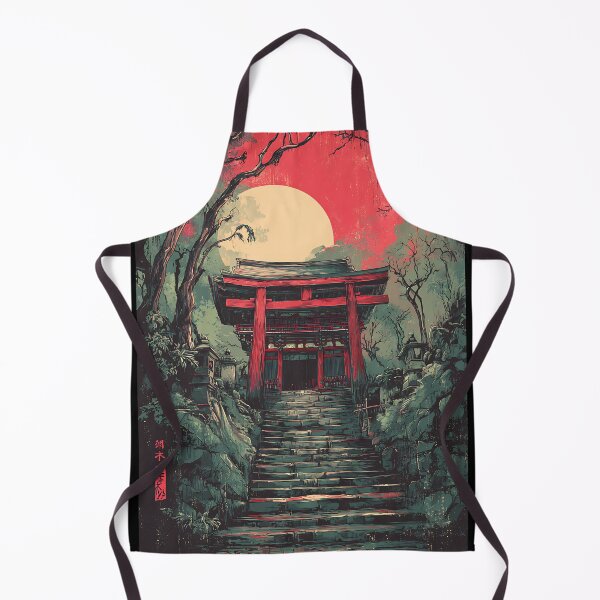 Item preview, Sacred Shinto Shrine Art designed and sold by bapupa.