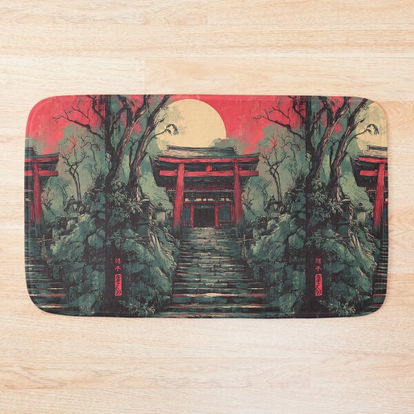 Item preview, Sacred Shinto Shrine Art designed and sold by bapupa.