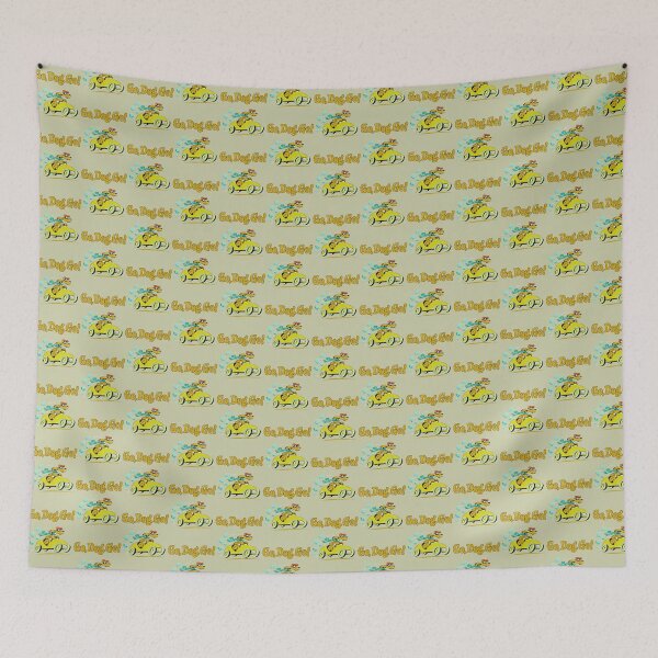 Item preview, Go Dog Go Vintage Car Driving Pup | Limited Edition designed and sold by ToddYeager.