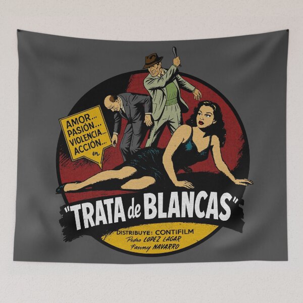 Item preview, Vintage Mexican Pulp Thriller Movie designed and sold by Kujo Dangerous Vintage.