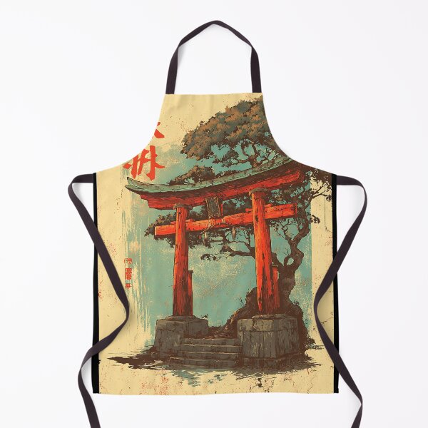 Item preview, Traditional Shinto Shrine Art designed and sold by bapupa.