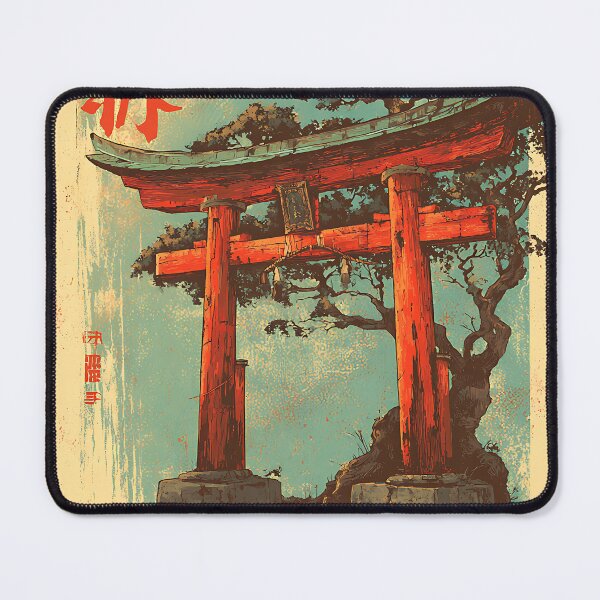 Item preview, Traditional Shinto Shrine Art designed and sold by bapupa.