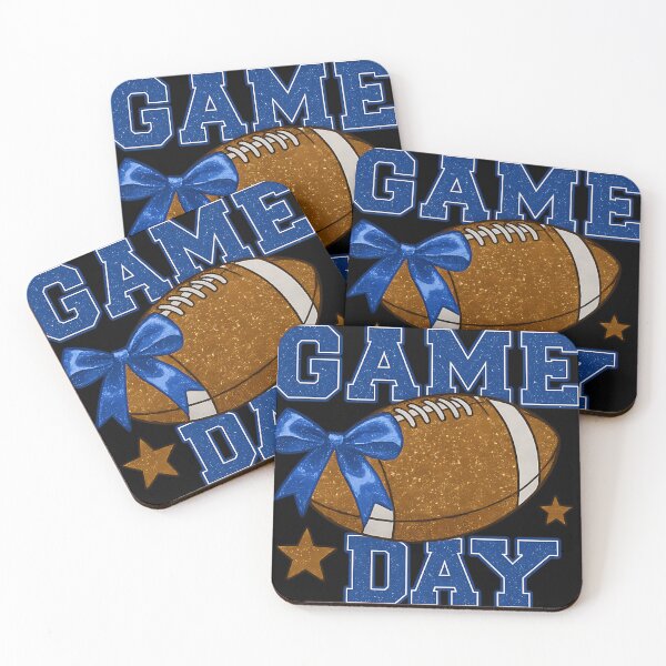 Item preview, Game Day Football Glitter Bow Design designed and sold by MCXShop.