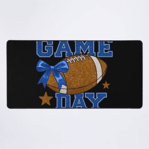 Item preview, Game Day Football Glitter Bow Design designed and sold by MCXShop.
