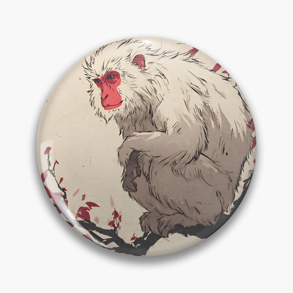 Item preview, Peaceful Japanese Snow Monkey designed and sold by bapupa.