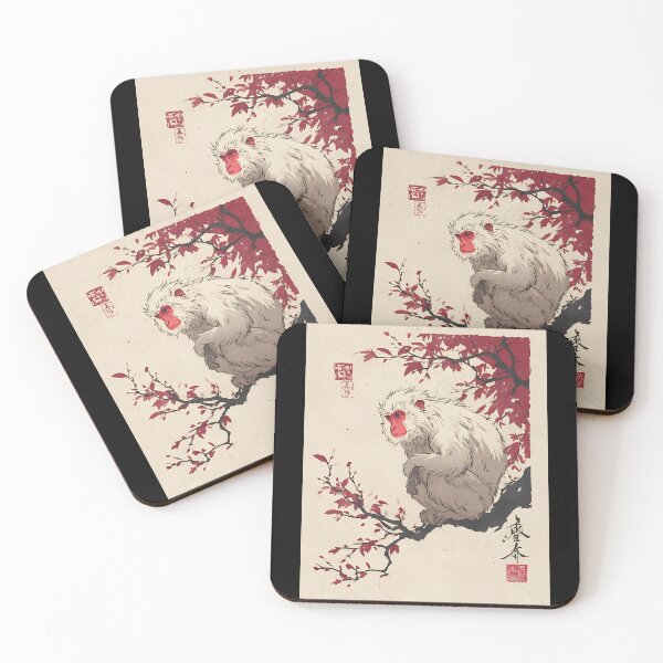 Item preview, Peaceful Japanese Snow Monkey designed and sold by bapupa.