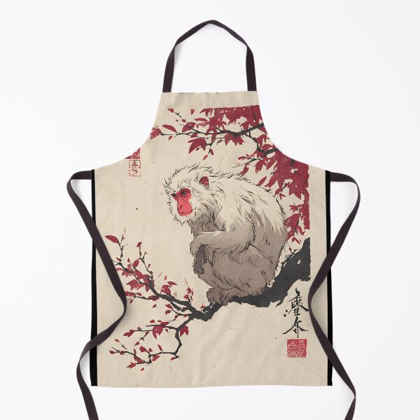 Item preview, Peaceful Japanese Snow Monkey designed and sold by bapupa.