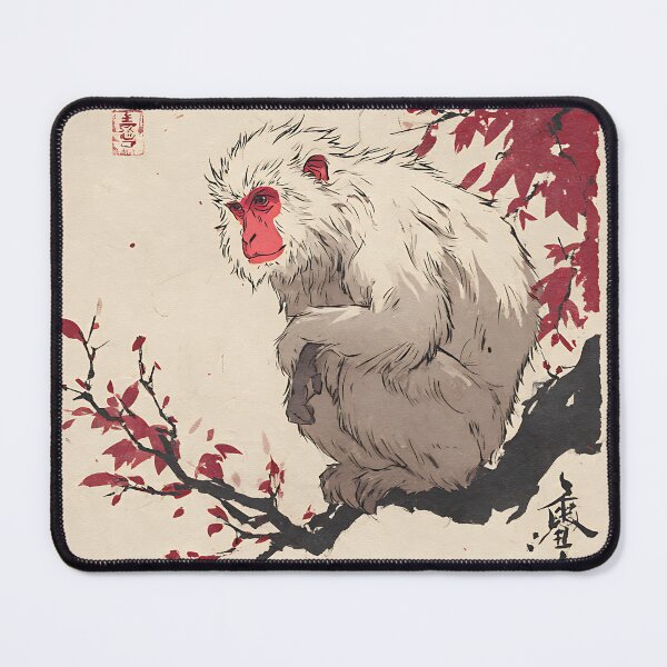 Item preview, Peaceful Japanese Snow Monkey designed and sold by bapupa.