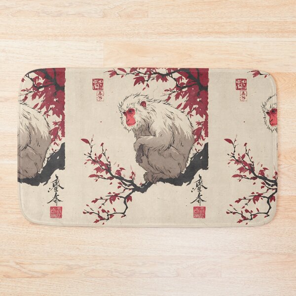 Item preview, Peaceful Japanese Snow Monkey designed and sold by bapupa.