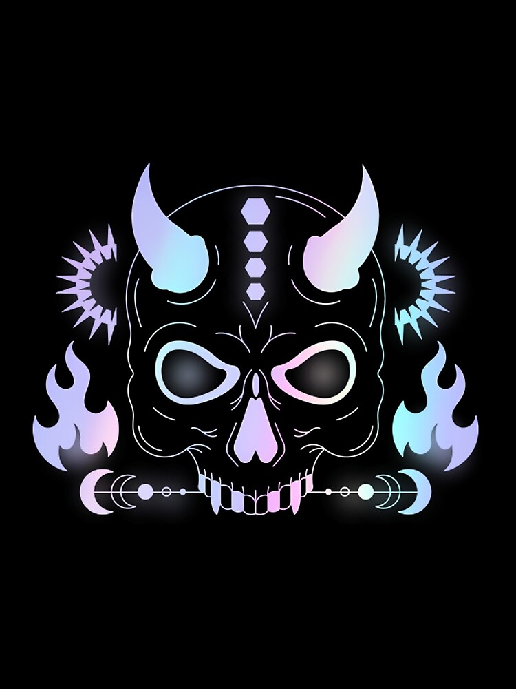 Thumbnail 3 of 3, Scarf, Infernal Glow designed and sold by HTVectorLabArt.