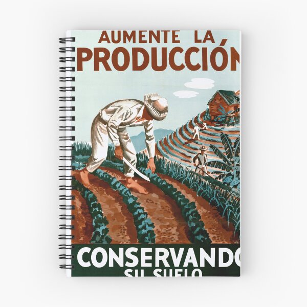 Item preview, Vintage Agricultural Poster | Increase Production by Conserving Your Soil | Mid-20th Century Art & Sustainable Farming designed and sold by artofuniverse.