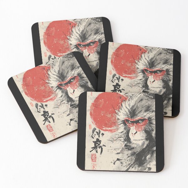 Item preview, Majestic Japanese Snow Monkey designed and sold by bapupa.