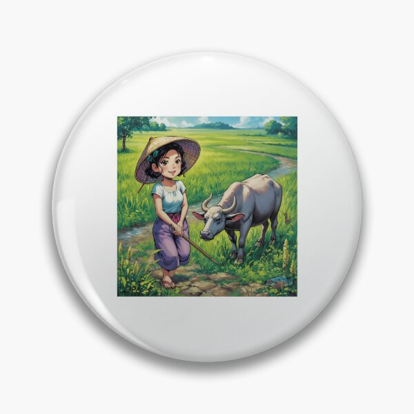 Item preview, The Village Buffalo and girl chill 5 designed and sold by VictorKnott238.