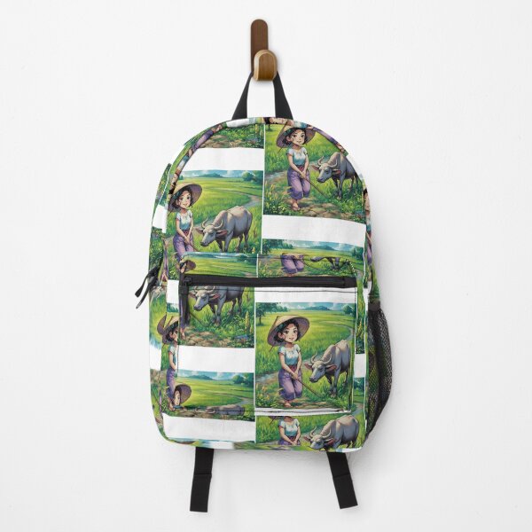 Item preview, The Village Buffalo and girl chill 5 designed and sold by VictorKnott238.