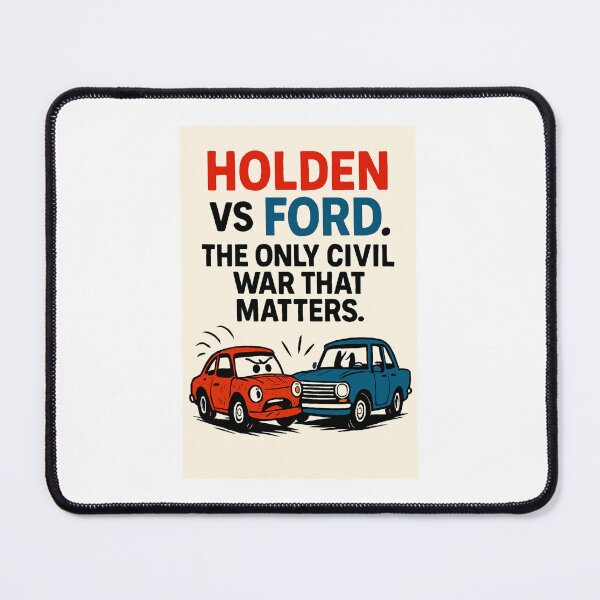 Item preview, The Only Civil War That Matters (To Australians) designed and sold by Cars with Character.