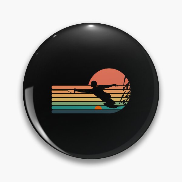 Item preview,  Water Ski Slalom Skier Sticker Decal designed and sold by MCXShop.