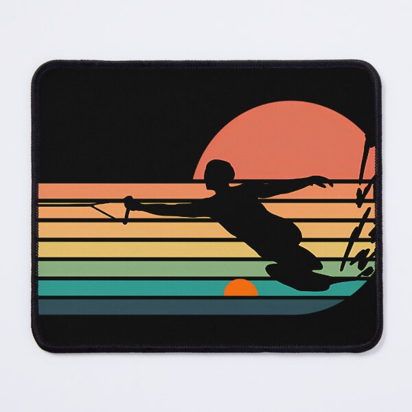 Item preview, Water Ski Slalom Skier Sticker Decal designed and sold by MCXShop.