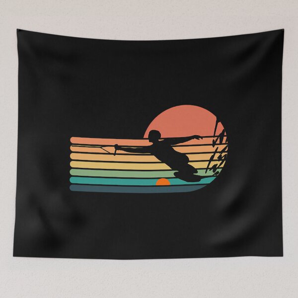 Item preview,  Water Ski Slalom Skier Sticker Decal designed and sold by MCXShop.