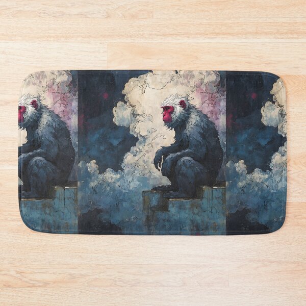 Item preview, Winter Japanese Snow Monkey designed and sold by bapupa.