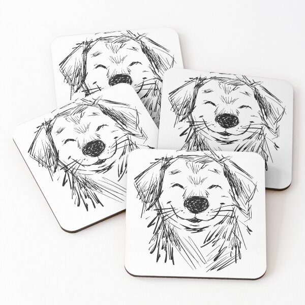 Item preview, Whimsical Dog Portrait Sketch designed and sold by lando218.