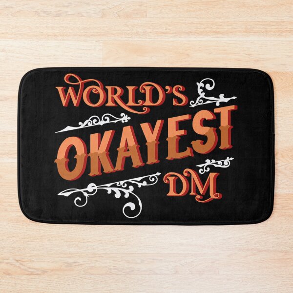 Item preview, World'S Okayest Dm designed and sold by RedWhineShop.