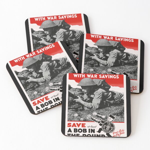 Item preview, Vintage British WWII Propaganda Poster | Invest in War Savings | Support Troops with War Bonds & Boost Morale | Historic Art designed and sold by artofuniverse.