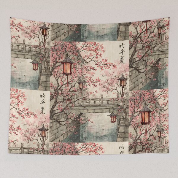 Item preview, Beautiful Japanese Spring Art designed and sold by bapupa.