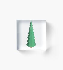 Conifer Acrylic Block