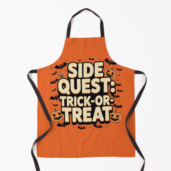 Item preview, Side Quest: Trick or treat, funny side quest ADHD gaming halloween designed and sold by NoetherSym.