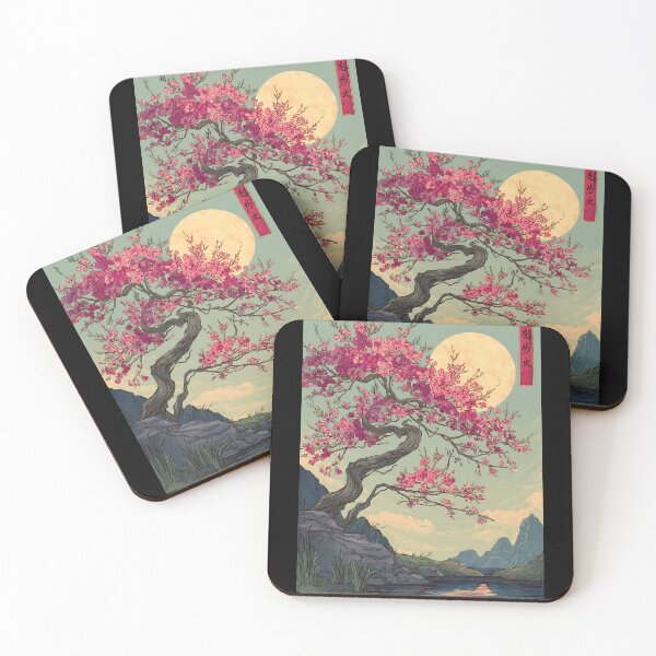 Item preview, Serene Japanese Spring Art designed and sold by bapupa.