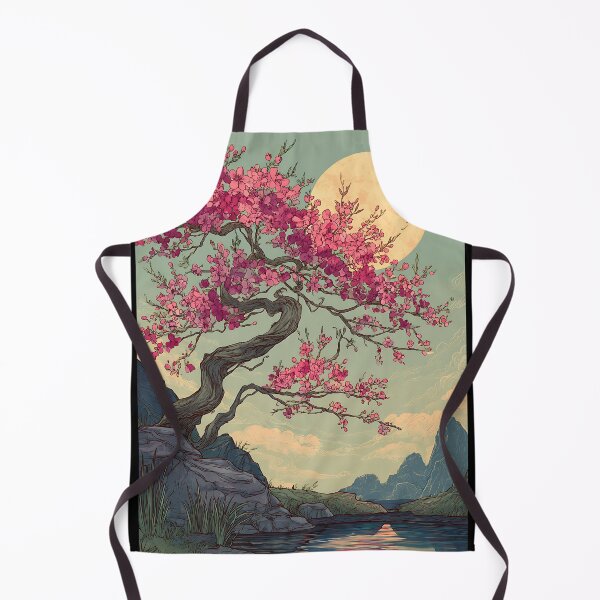 Item preview, Serene Japanese Spring Art designed and sold by bapupa.