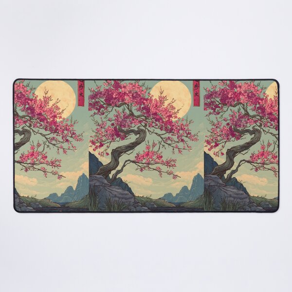 Item preview, Serene Japanese Spring Art designed and sold by bapupa.