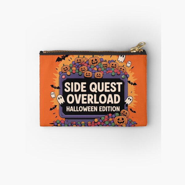 Item preview, Side Quest Overload, funny side quest ADHD gaming halloween designed and sold by NoetherSym.