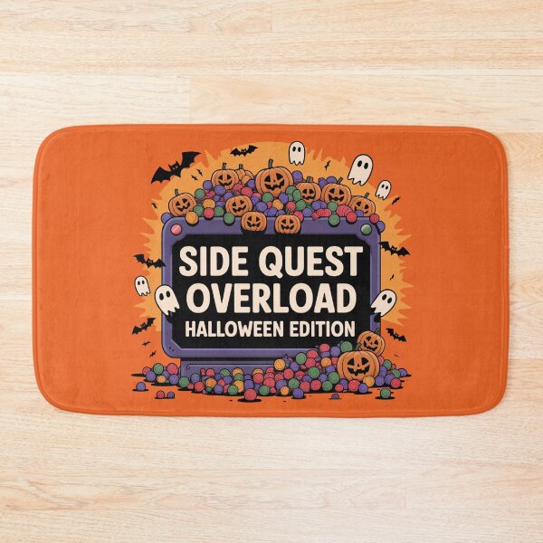 Item preview, Side Quest Overload, funny side quest ADHD gaming halloween designed and sold by NoetherSym.