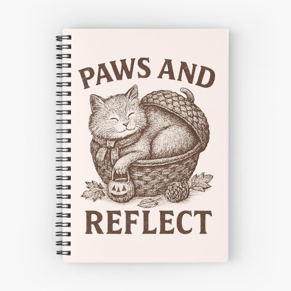 Item preview, funny vintage cute cat fall (paws and reflect) designed and sold by halazidan.