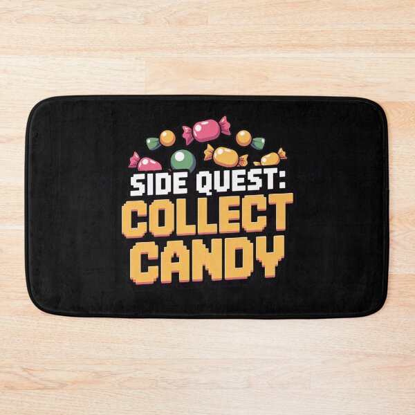Item preview, Side Quest: Collect Candy, funny side quest ADHD gaming halloween designed and sold by NoetherSym.