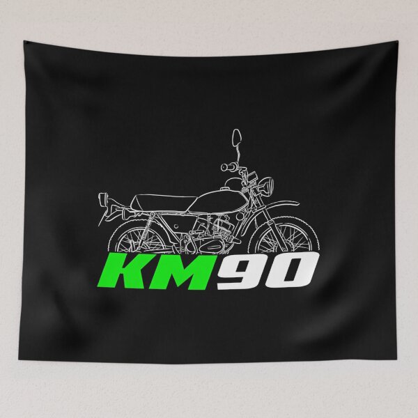 Item preview,  Kawasaki Km90 1976-1978 For Bikers Motorcycle designed and sold by LeonidasMembe.