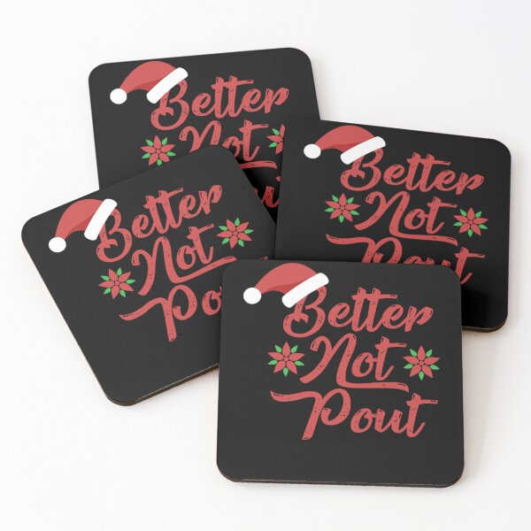 Item preview, Better Not Pout Funny Christmas Song Santa Hat Holidays designed and sold by RichardSantosc1.