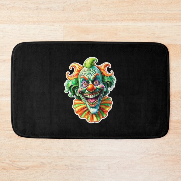 Item preview, Crazy Clown, Halloween Themed Print, Colored Graphics designed and sold by artdragongift 15.