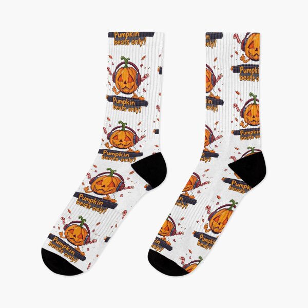 Item preview, Funny Halloween Pumpkin DJ  designed and sold by PixelVibe782.